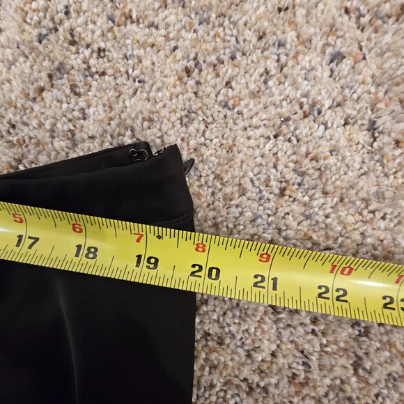 Chico's Black Label Stretch Satin Skirt, Size 18, Black NWT - Picture 11 of 12